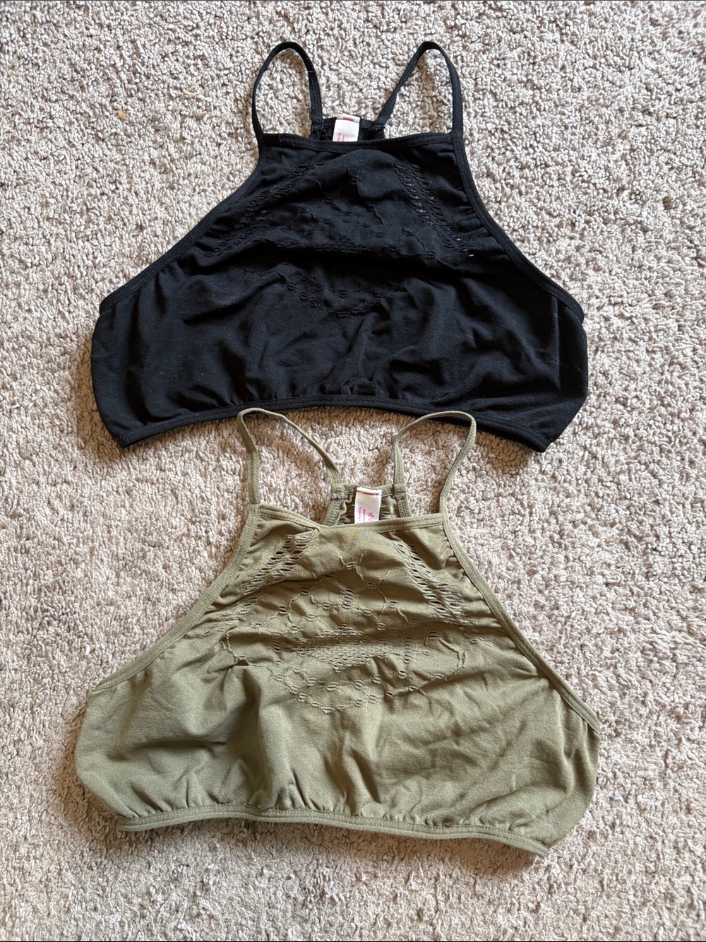 Xhilaration seamless high neck bralette bundle